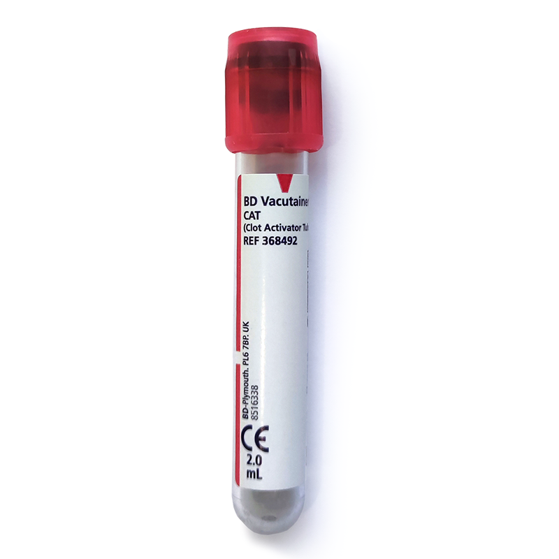 Пробірки вакуумні для сироватки BD Vacutainer® Plus Serum 2 мл(368492)